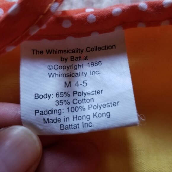 Vtg Battat 1986 Jack-o-lantern children's Halloween costume. 4-5 - Picture 5 of 7